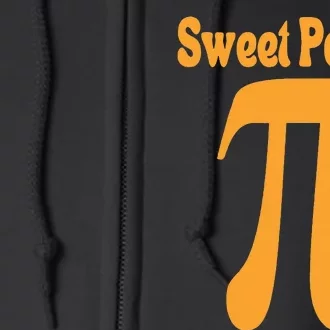 Sweet Potato Pie Math Pun Pi Day Joke Full Zip Hoodie