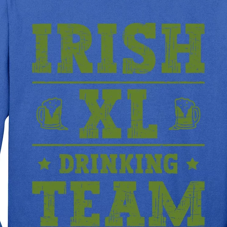 St Patrick`s Patricks Day Lucky Irish Xl Ing Team Beer Gift Tall Long Sleeve T-Shirt