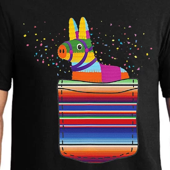 Serape Pocket Pinata Mexican Fiesta (Not An Actual Pocket) Pajama Set