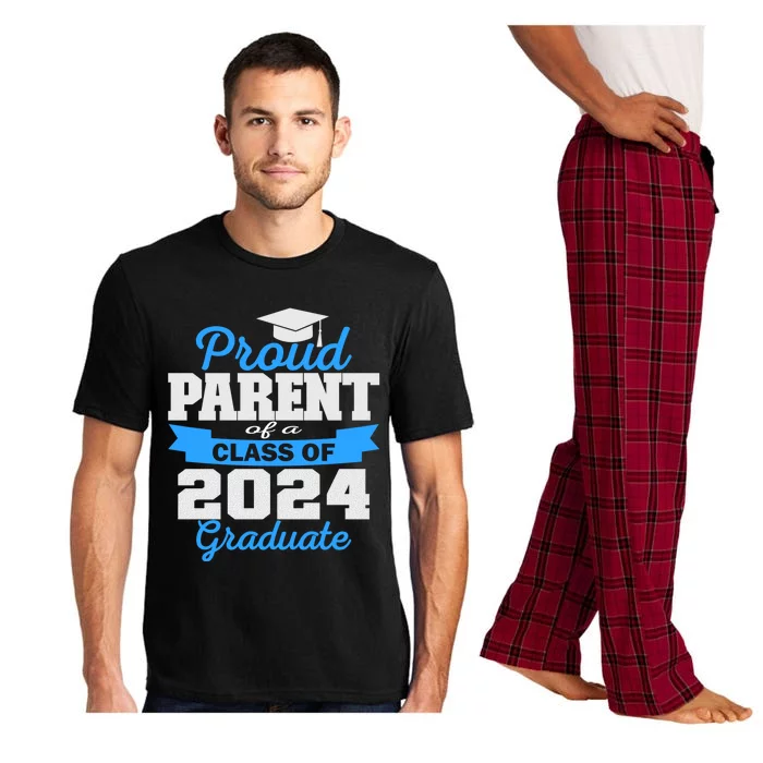 Super Proud Parent Of 2024 Graduate Awesome Family College Cute Gift Pajama Set