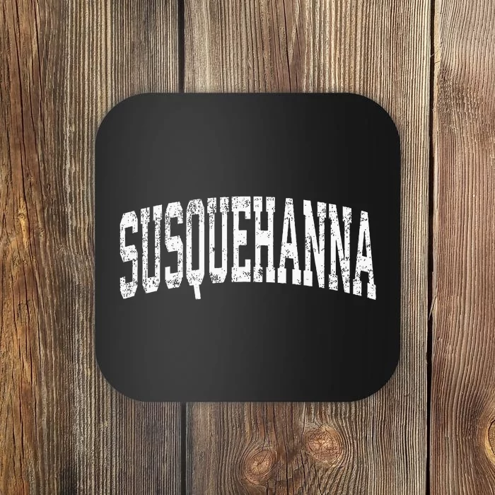 Susquehanna Pennsylvania PA Vintage Athletic Sports Coaster