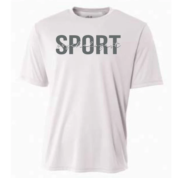 Sport Psychologist Psychology Cooling Performance Crew T-Shirt