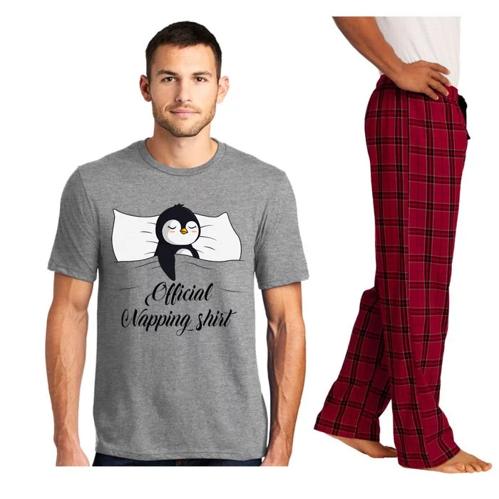 Sleeping Penguin Pyjamas Penguin Lover Napping Pajama Set