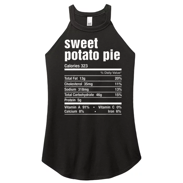 Sweet Potato Pie Funny Thanksgiving Christmas Matching Women’s Perfect Tri Rocker Tank