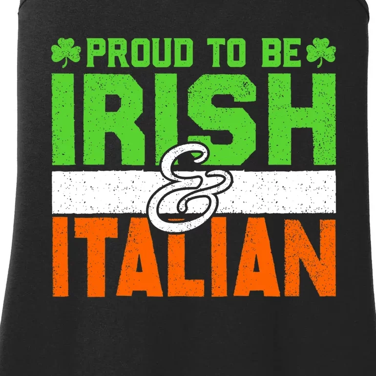 St. Patrick's Paddys Day Irish Italian Green Shamrock Gift Ladies Essential Tank