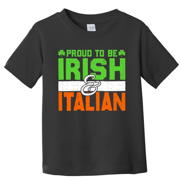 St. Patrick's Paddys Day Irish Italian Green Shamrock Gift Toddler T-Shirt