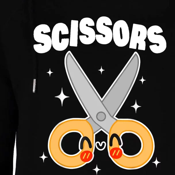 Scissors Paper Rock Halloween Costumes Group Womens Funnel Neck Pullover Hood