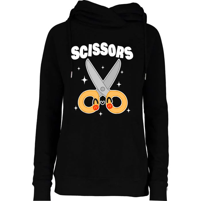 Scissors Paper Rock Halloween Costumes Group Womens Funnel Neck Pullover Hood