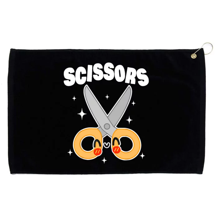 Scissors Paper Rock Halloween Costumes Group Grommeted Golf Towel