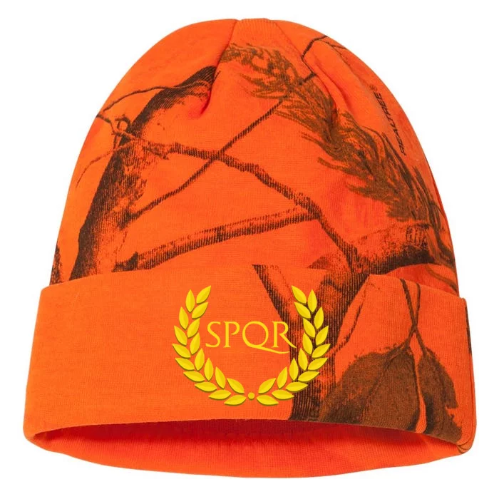 Spqr Purple Roman Kati - 12in Camo Beanie