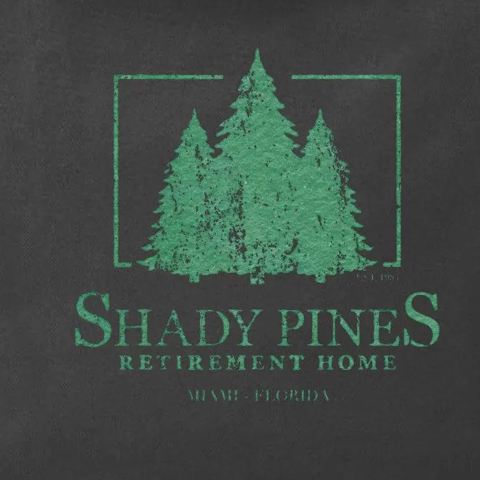 Shady Pines Retirement Home Zip Tote Bag