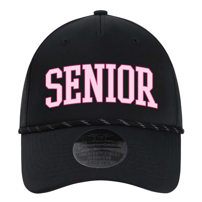 Senior Pink Retro Graduation Performance The Dyno Cap