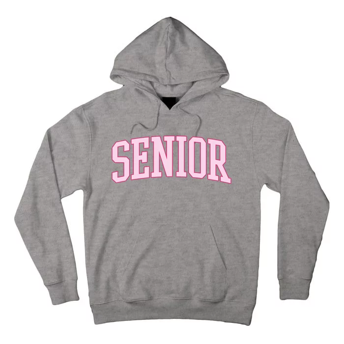 Senior Pink Retro Graduation Tall Hoodie