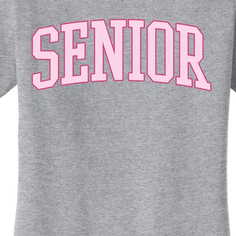 Senior Pink Retro Graduation Women's T-Shirt