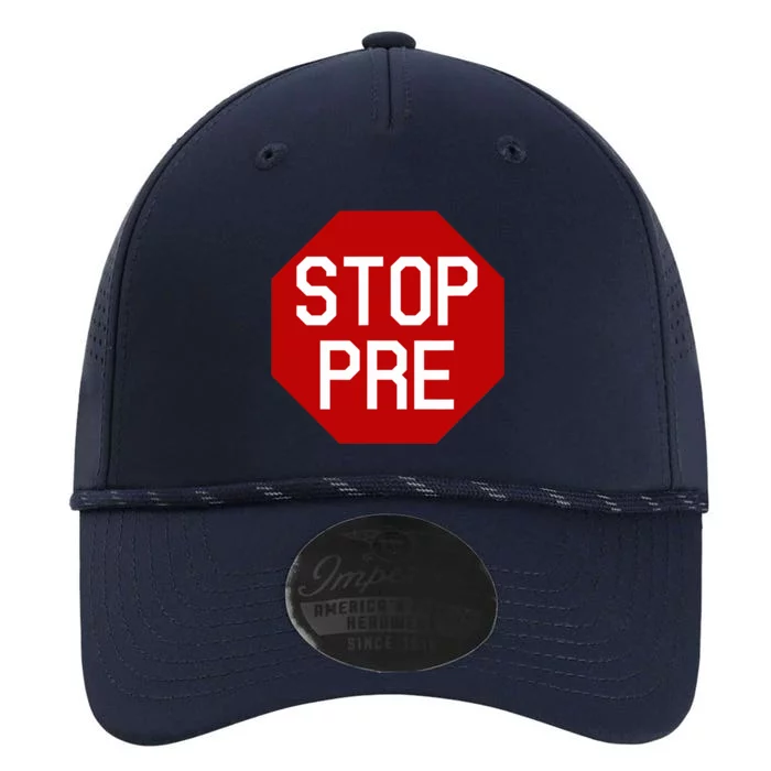 Stop Pre (Runners Shirt) Performance The Dyno Cap