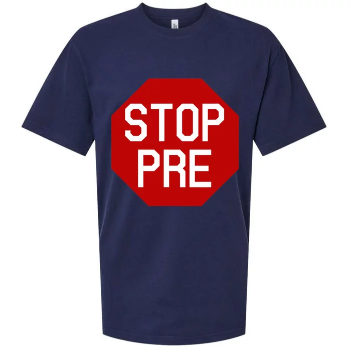 Stop Pre (Runners Shirt) Sueded Cloud Jersey T-Shirt