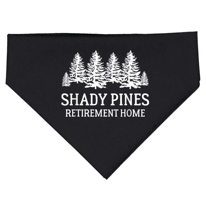 Shady Pines Retirement Home Gift USA-Made Doggie Bandana