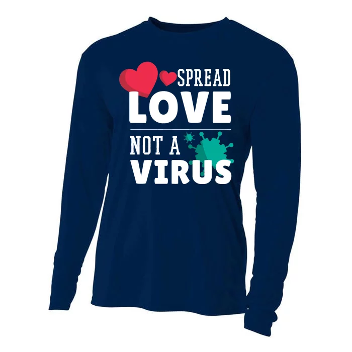 Spread Love Not A Virus Cooling Performance Long Sleeve Crew