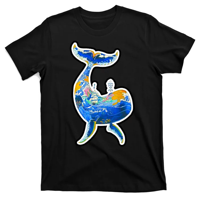 Sprem Whale Sailing T-Shirt