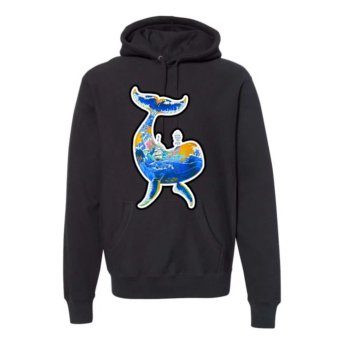 Sprem Whale Sailing Premium Hoodie