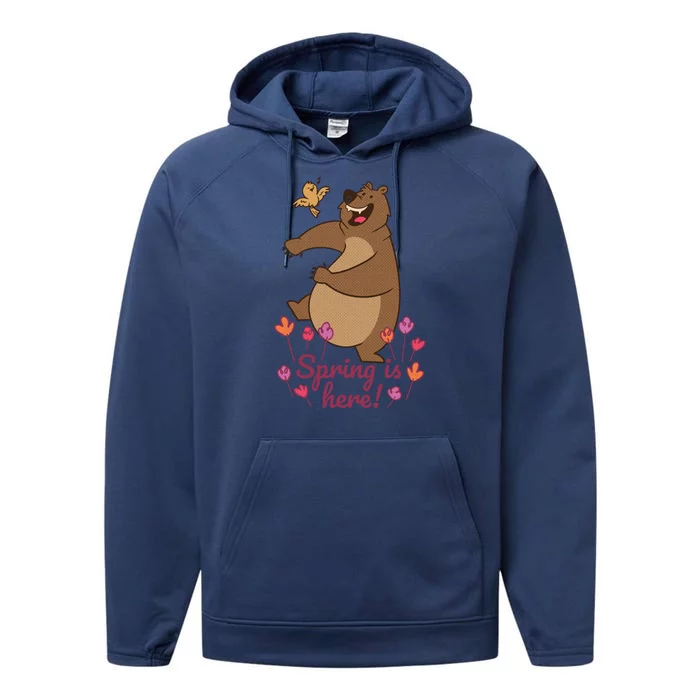 Spring Is Here Performance Fleece Hoodie