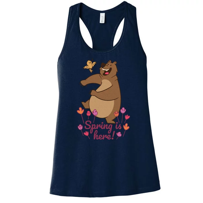 Spring Is Here Women's Racerback Tank