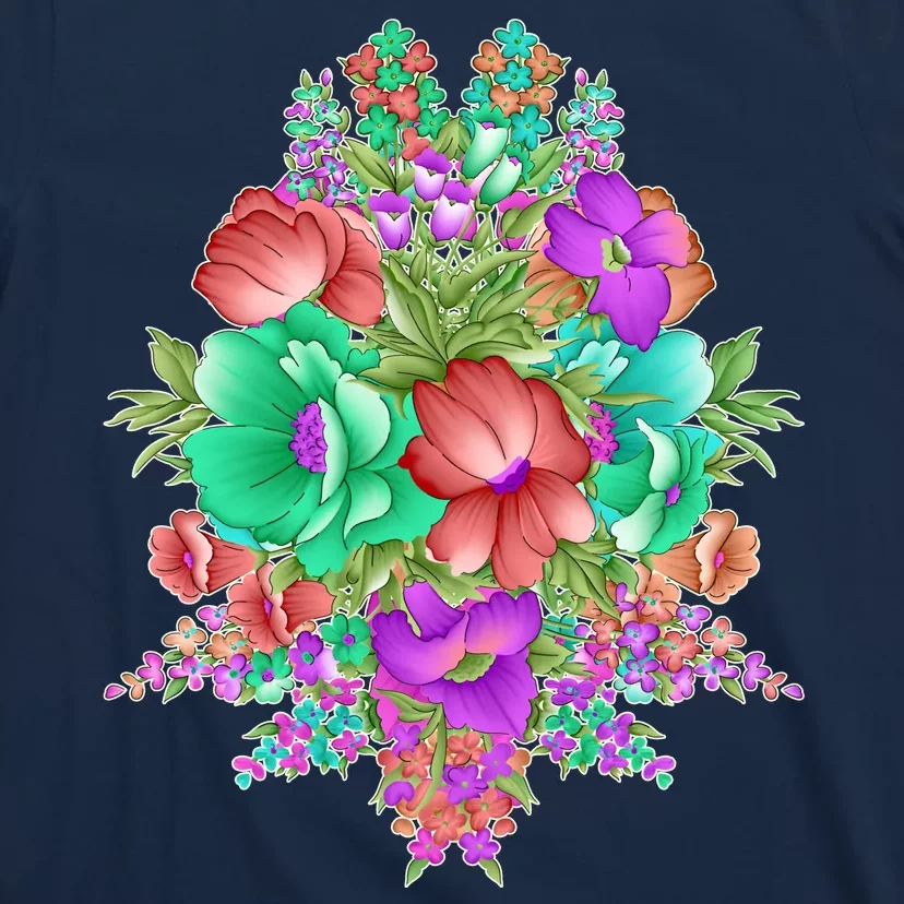 Spring Wild Flowers Bundle Bunch T-Shirt