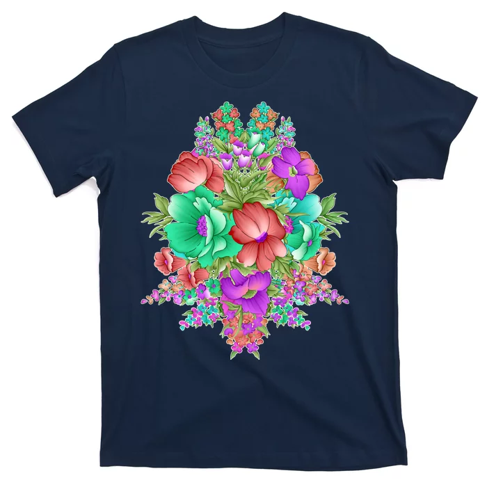 Spring Wild Flowers Bundle Bunch T-Shirt