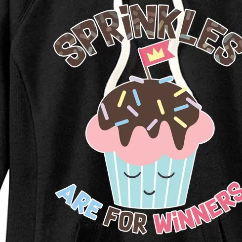 Sprinkles Are For Winners Women's Fleece Hoodie