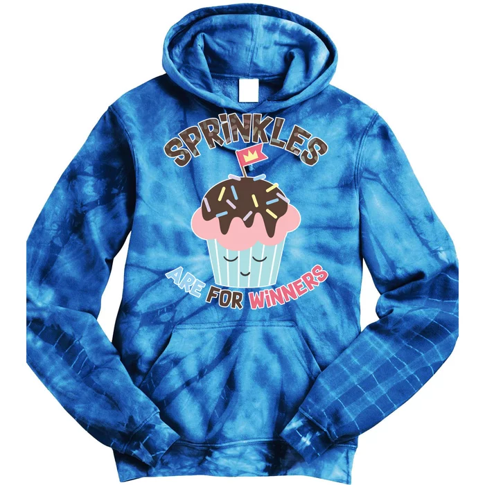 Sprinkles Are For Winners Tie Dye Hoodie