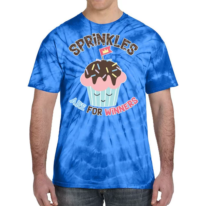 Sprinkles Are For Winners Tie-Dye T-Shirt