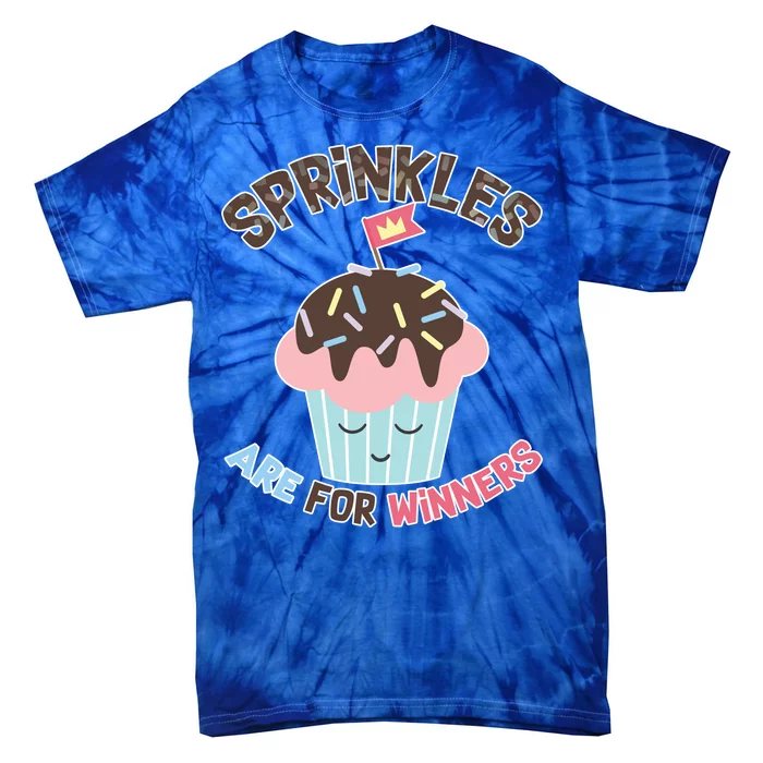 Sprinkles Are For Winners Tie-Dye T-Shirt