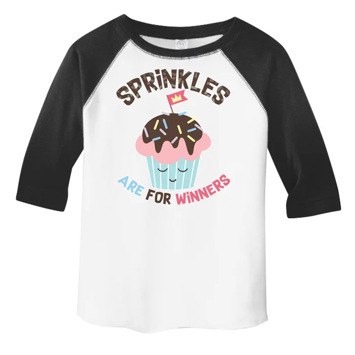 Sprinkles Are For Winners Toddler Fine Jersey T-Shirt