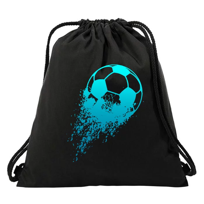 Soccer Player Sports Vintage Soccer Gift Drawstring Bag