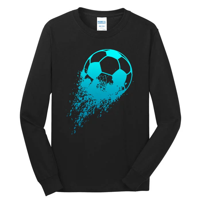 Soccer Player Sports Vintage Soccer Gift Tall Long Sleeve T-Shirt