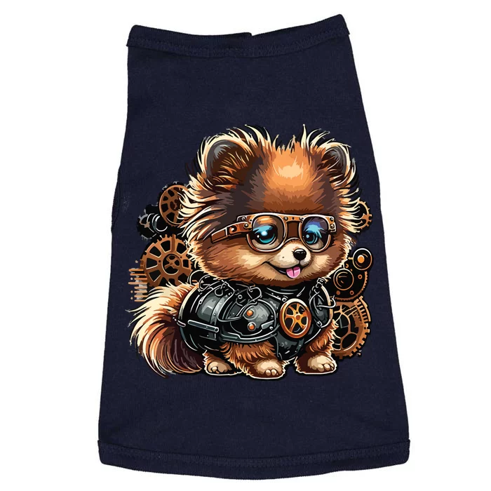 Steampunk Pomeranian Doggie Tank