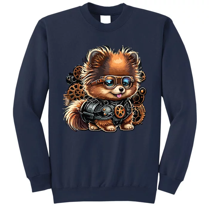 Steampunk Pomeranian Sweatshirt