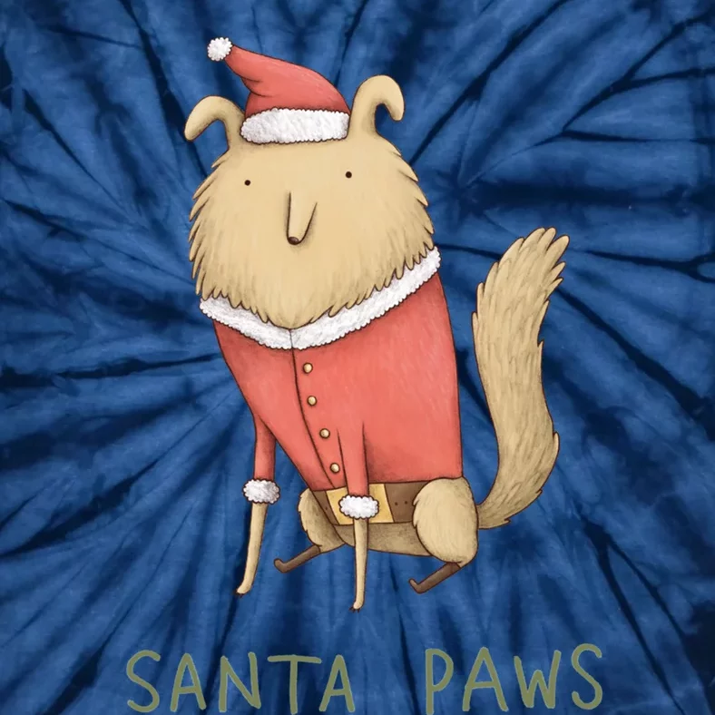 Santa Paws Tie-Dye T-Shirt