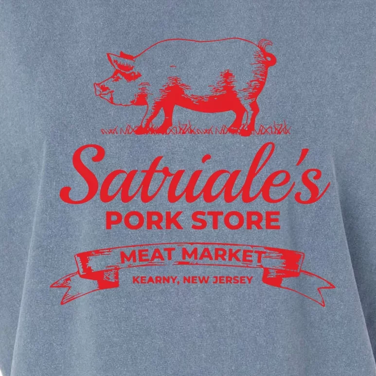 Satriales Pork Store Kearny New Jersey Garment-Dyed Women's Muscle Tee