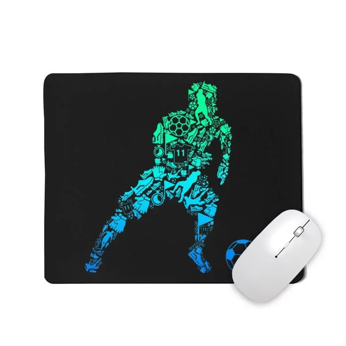 Soccer Player Mousepad