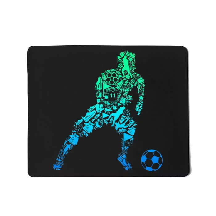 Soccer Player Mousepad