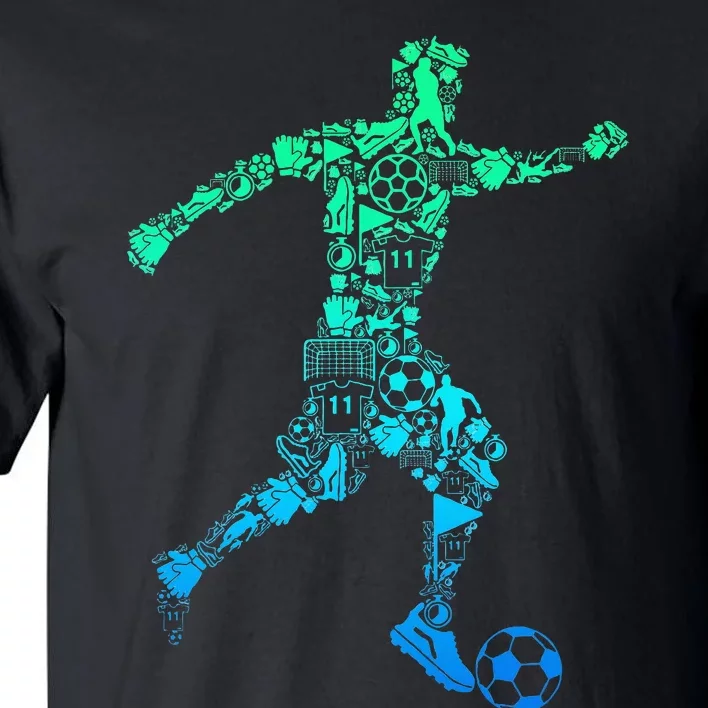 Soccer Player Tall T-Shirt