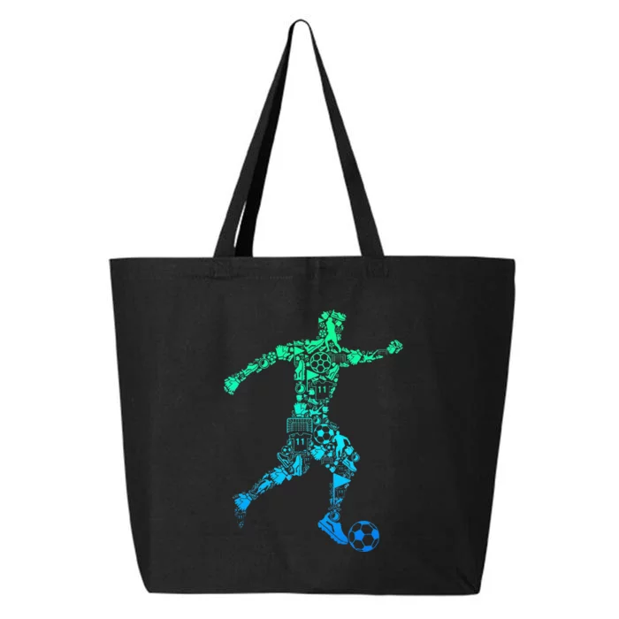 Soccer Player 25L Jumbo Tote