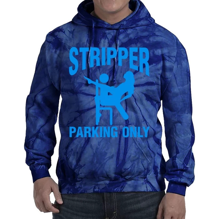 Stripper Parking Strip Club Tie Dye Hoodie