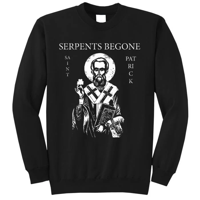 St. Patrick Serpents Begone Tall Sweatshirt