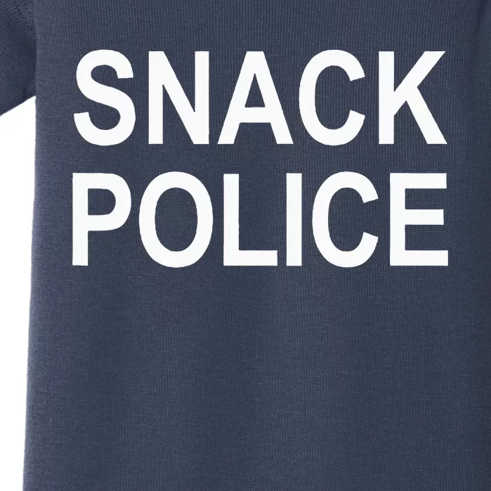 Snack Police Baby Bodysuit