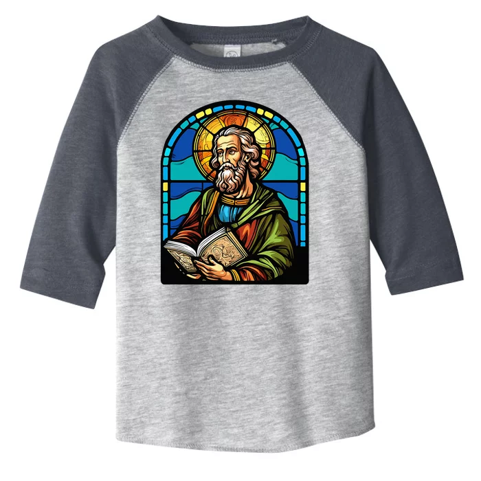 St. Paul Stained Glass Toddler Fine Jersey T-Shirt