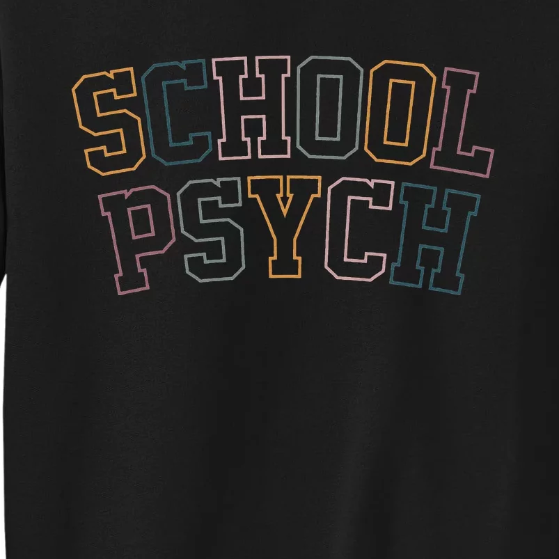 School Psychologist Squad Back To School School Psych Sweatshirt