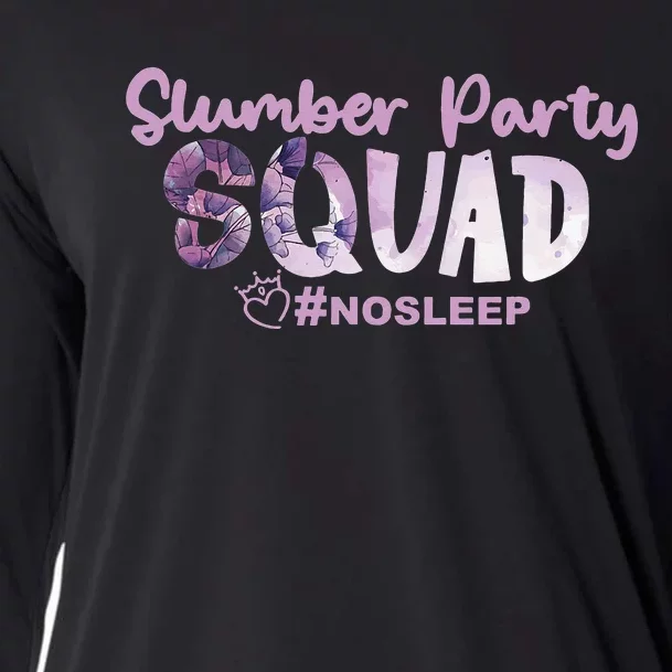 Slumber Party Squad No Sleep Weekend Cooling Performance Long Sleeve Crew