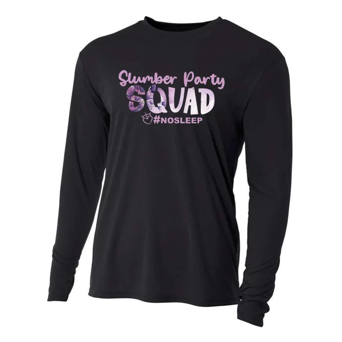 Slumber Party Squad No Sleep Weekend Cooling Performance Long Sleeve Crew